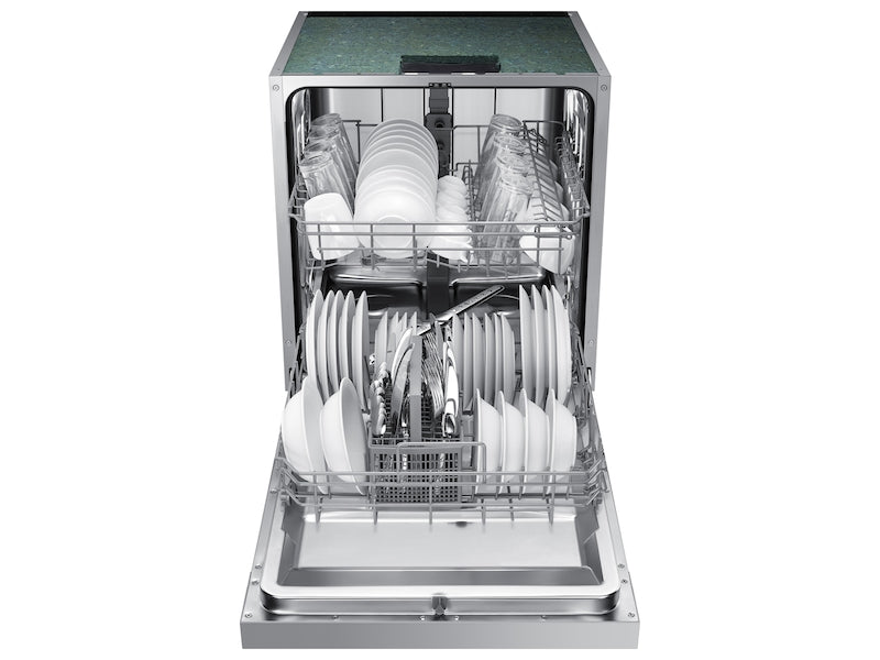 Samsung  Digital Leak Sensor | Height-Adjustable Rack | 52dBA - Stainless Steel (DW60R2014USAA)