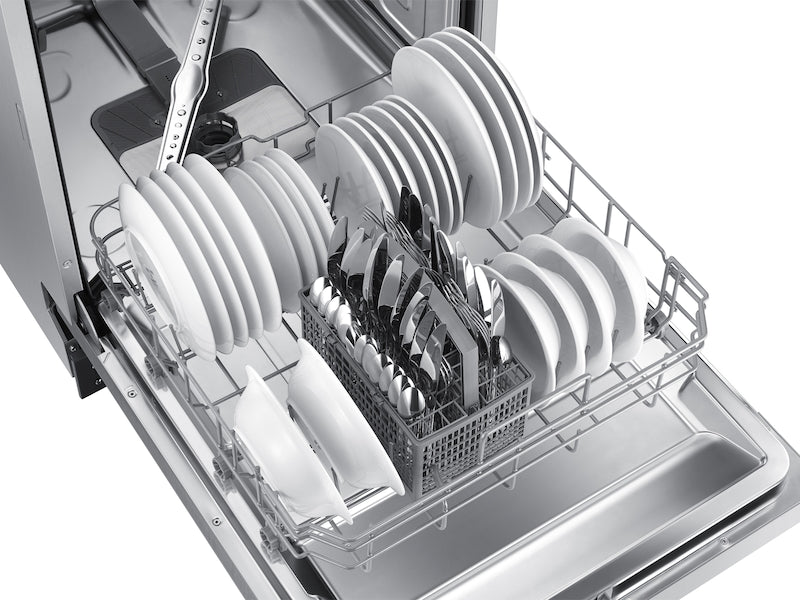 Samsung  Digital Leak Sensor | Height-Adjustable Rack | 52dBA - Stainless Steel (DW60R2014USAA)
