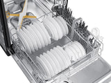 SAMSUNG Bespoke AutoRelease Smart 42dBA Dishwasher with StormWash+™ and Smart Dry in White Glass - White Glass (DW80BB707012AA)