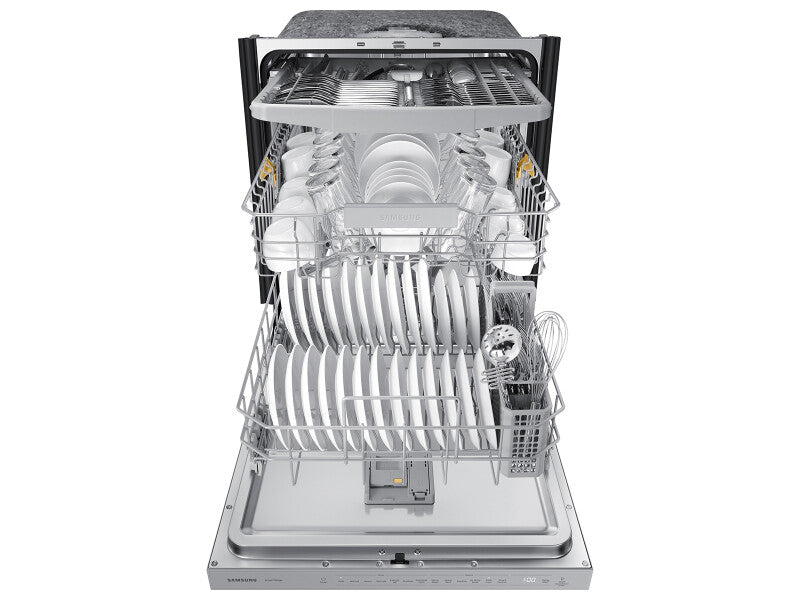 Bespoke AI Dishwasher with StormWash+™ Autorelease™ Door | Wi-Fi 46dBA -  (DW80CG5450SRAA)
