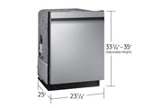 Bespoke AI Dishwasher with StormWash+™ Autorelease™ Door | Wi-Fi 46dBA -  (DW80CG5450SRAA)