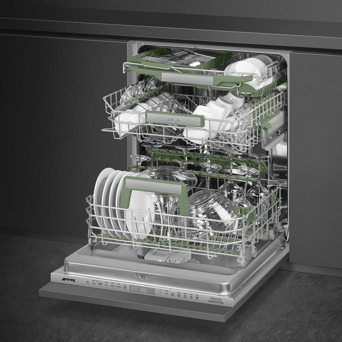 SMEG  Dishwashers - Silver (DW8630)
