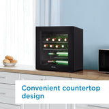 DANBY Danby 16 Bottle Free-Standing Wine Cooler in Black -  (DWC018A1BDB)