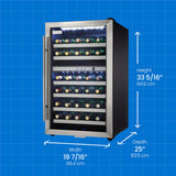 DANBY  Designer 38 Bottle Free-standing Wine Cooler - Other (DWC114BLSDD)