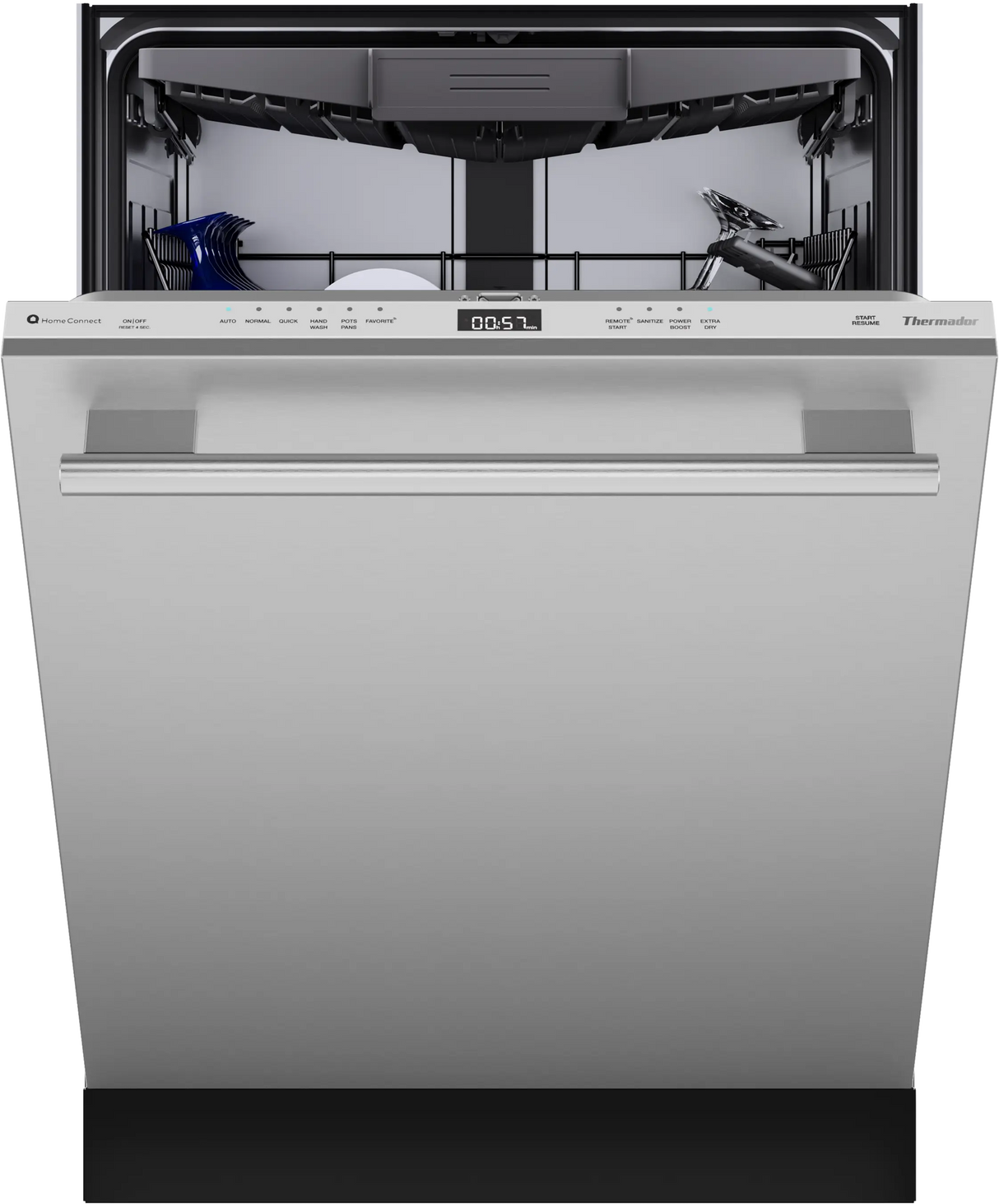 THERMADOR  Emerald® Dishwasher 24'' Masterpiece®, - Stainless Steel (DWHD640EFM)