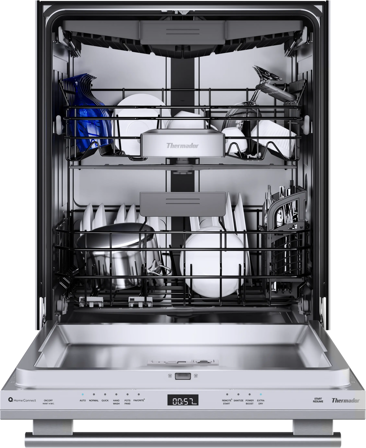 THERMADOR  Emerald® Dishwasher 24'' Masterpiece®, - Stainless Steel (DWHD640EFM)