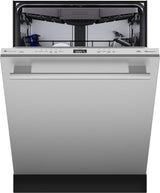 Thermador Emerald 24" Top Control Smart Built-In Tub Dishwasher with 3rd Rack and PowerBoost, 48 dBA - Stainless Steel (DWHD640EFM)