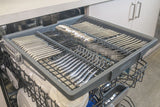 Thermador Emerald 24" Top Control Smart Built-In Tub Dishwasher with 3rd Rack and PowerBoost, 48 dBA - Stainless Steel (DWHD640EFM)