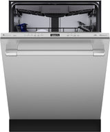 Thermador Emerald 24" Top Control Smart Built-In Tub Dishwasher with 3rd Rack and PowerBoost, 48 dBA - Stainless Steel (DWHD640EFP)