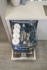 Thermador  Emerald 24" Top Control Smart Built-In Tub Dishwasher with 3rd Rack and PowerBoost, 48 dBA - Stainless Steel (DWHD640EFP)