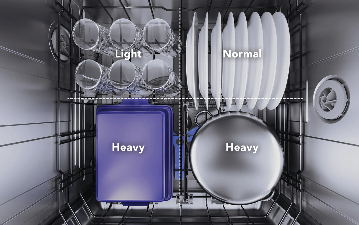 Thermador  Sapphire® Dishwasher 24'' Professional, - Stainless Steel (DWHD660EFP)