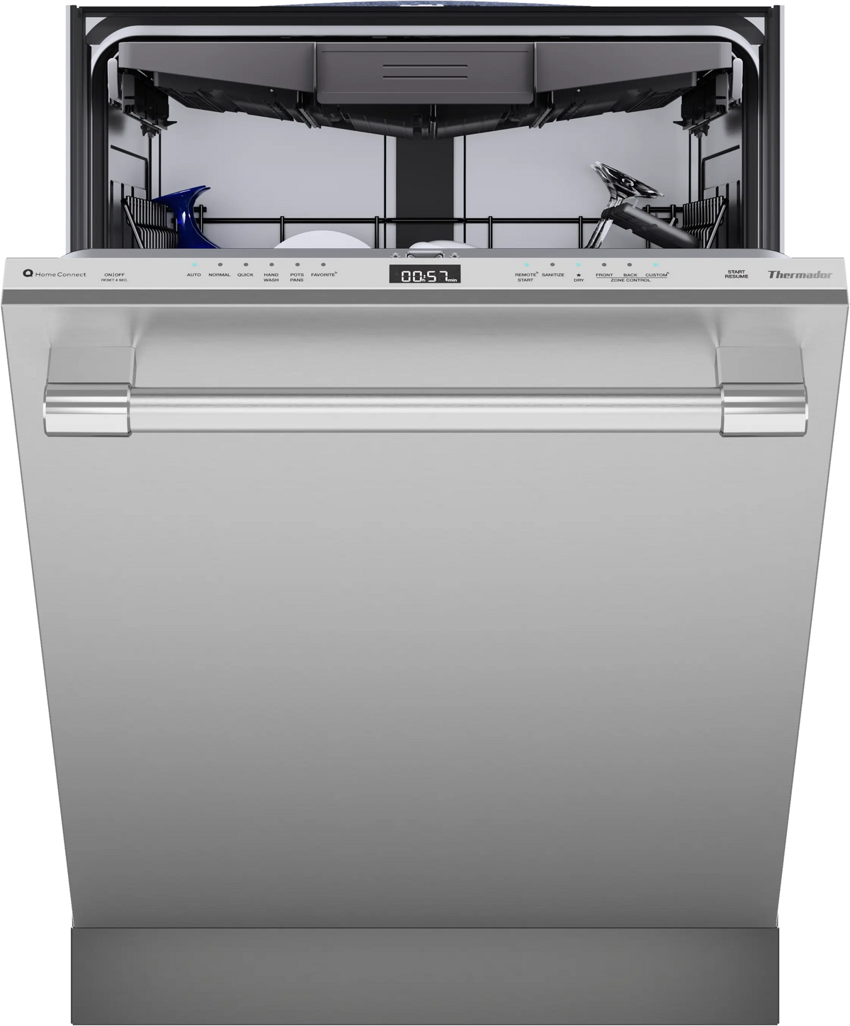 THERMADOR  Sapphire® Dishwasher 24'' Professional, - Stainless Steel (DWHD660EFP)