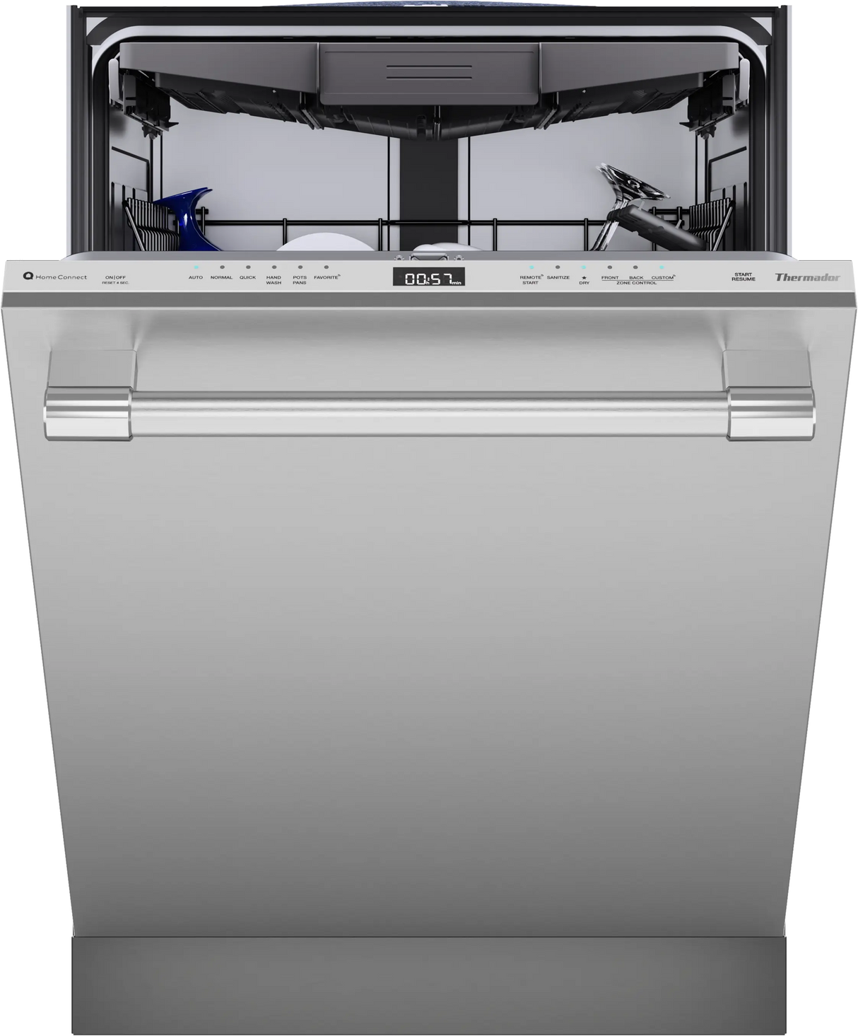 Thermador  Sapphire® Dishwasher 24'' Professional, - Stainless Steel (DWHD660EFP)