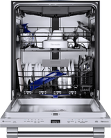 Thermador  Sapphire® Dishwasher 24'' Professional, - Stainless Steel (DWHD660EFP)