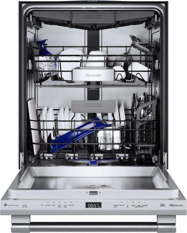 Thermador  Sapphire® Dishwasher 24'' Professional, - Stainless Steel (DWHD660EFP)