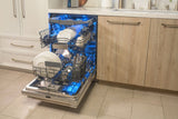 Thermador  Sapphire® Dishwasher 24'' Professional, - Stainless Steel (DWHD660EFP)