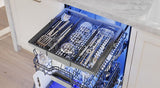 Thermador Sapphire 24" Top Control Smart Built-In Stainless Steel Tub Dishwasher with 3rd Rack and Interior Light, 44 dBA - Not Applicable (DWHD660EPR)