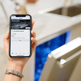 Thermador Sapphire 24" Top Control Smart Built-In Stainless Steel Tub Dishwasher with 3rd Rack and Interior Light, 44 dBA - Not Applicable (DWHD660EPR)