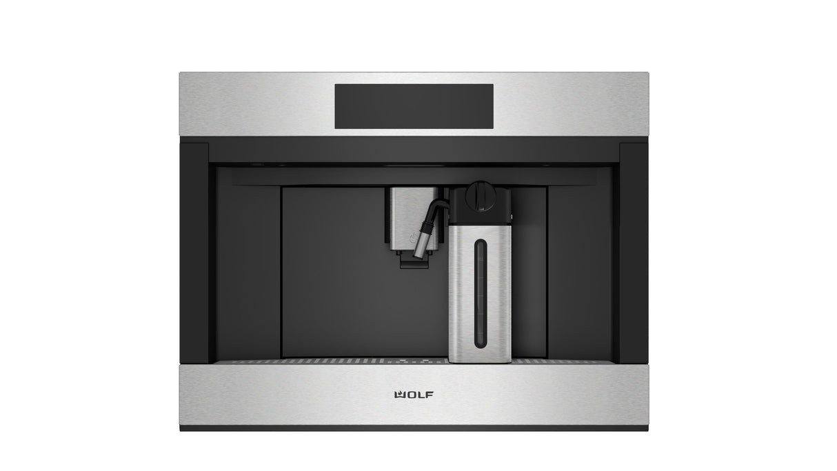 WOLF  WOLF COFFEE SYSTEM 24" PRO NON PLUMBED - Stainless Steel (EC2450TES)