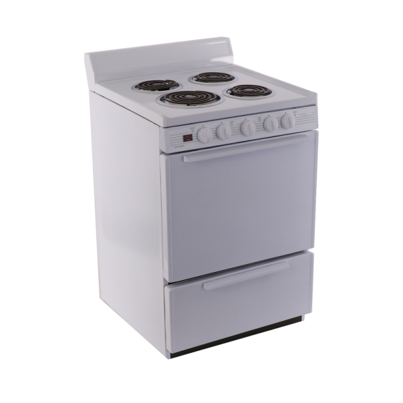 Premier 24 Inch Electric Range - White (ECK100OP)