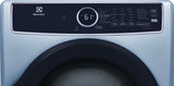Electrolux  Front Load Perfect Steam Electric Dryer with Instant Refresh ? 8.0 Cu. Ft. - Glacier Blue (ELFE7437AG)