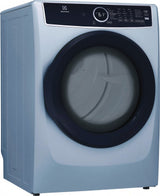 Electrolux  Front Load Perfect Steam Electric Dryer with Instant Refresh ? 8.0 Cu. Ft. - Glacier Blue (ELFE7437AG)