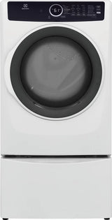 ELECTROLUX  Front Load Perfect Steam Electric Dryer with Instant Refresh ? 8.0 Cu. Ft. - White (ELFE7437AW)
