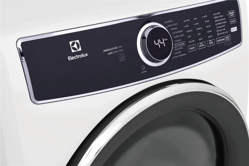 Electrolux  Front Load Perfect Steam Electric Dryer with Predictive Dry™ and Instant Refresh ? 8.0 Cu. Ft. - White (ELFE7537AW)