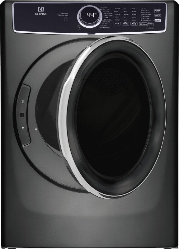 ELECTROLUX Front Load Perfect Steam Electric Dryer with Balanced Dry™ and Instant Refresh ? 8.0 Cu. Ft. - White (ELFE7637AW)