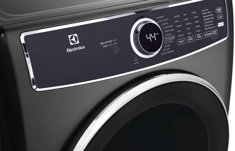 ELECTROLUX Front Load Perfect Steam Electric Dryer with Balanced Dry™ and Instant Refresh ? 8.0 Cu. Ft. - White (ELFE7637AW)