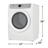 ELECTROLUX  Front Load Gas Dryer ? 8.0 Cu. Ft. - White (ELFG7337AW)