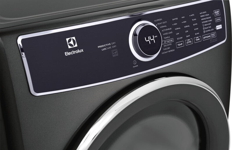 ELECTROLUX Front Load Perfect Steam Gas Dryer with Predictive Dry™ and Instant Refresh ? 8.0 Cu. Ft. - White (ELFG7537AW)