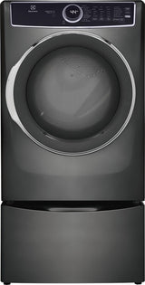 ELECTROLUX Front Load Perfect Steam Gas Dryer with Predictive Dry™ and Instant Refresh ? 8.0 Cu. Ft. - White (ELFG7537AW)