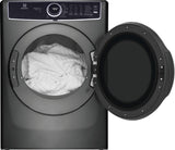 ELECTROLUX Front Load Perfect Steam Gas Dryer with LuxCare Dry and Instant Refresh ? 8.0 Cu. Ft. - Titanium (ELFG7637AT)