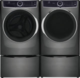 ELECTROLUX Front Load Perfect Steam Gas Dryer with LuxCare Dry and Instant Refresh ? 8.0 Cu. Ft. - Titanium (ELFG7637AT)