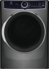 ELECTROLUX Front Load Perfect Steam Gas Dryer with LuxCare Dry and Instant Refresh ? 8.0 Cu. Ft. - Titanium (ELFG7637AT)