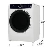 Electrolux  Front Load Perfect Steam Gas Dryer with LuxCare Dry and Instant Refresh ? 8.0 Cu. Ft. - White (ELFG7637AW)