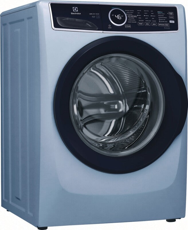 ELECTROLUX Front Load Perfect Steam Washer with LuxCare Wash - 4.5 Cu. Ft. - Glacier Blue (ELFW7437AG)