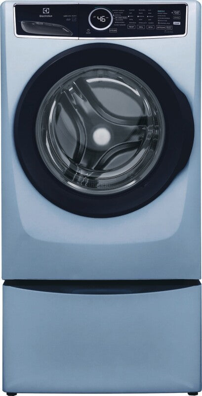 ELECTROLUX Front Load Perfect Steam Washer with LuxCare Wash - 4.5 Cu. Ft. - Glacier Blue (ELFW7437AG)