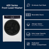 ELECTROLUX  600 Series Front Load Washer with Smartboost® - 4.5 Cu. Ft. - White (ELFW7637AW)
