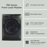 ELECTROLUX  700 Series Front Load Washer with Smartboost®, designed for cold water efficiency - 4.5 Cu. Ft. - White (ELFW7738AW)