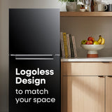 ELEMENT APPLIANCE 23.6-Inch 10.1 Cu. Ft. Top Freezer Refrigerator - Black (ENR10TFGBB)