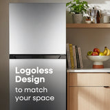 ELEMENT APPLIANCE 23.6-Inch 10.1 Cu. Ft. Top Freezer Refrigerator - Stainless Steel (ENR10TFGBS)