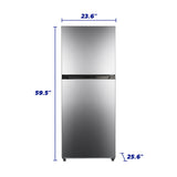ELEMENT APPLIANCE 10.1 cu. ft. Top Freezer Refrigerator - Stainless Steel (ENR10TFGBS)