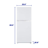 ELEMENT APPLIANCE 10.1 cu. ft. Top Freezer Refrigerator - White (ENR10TFGBW)