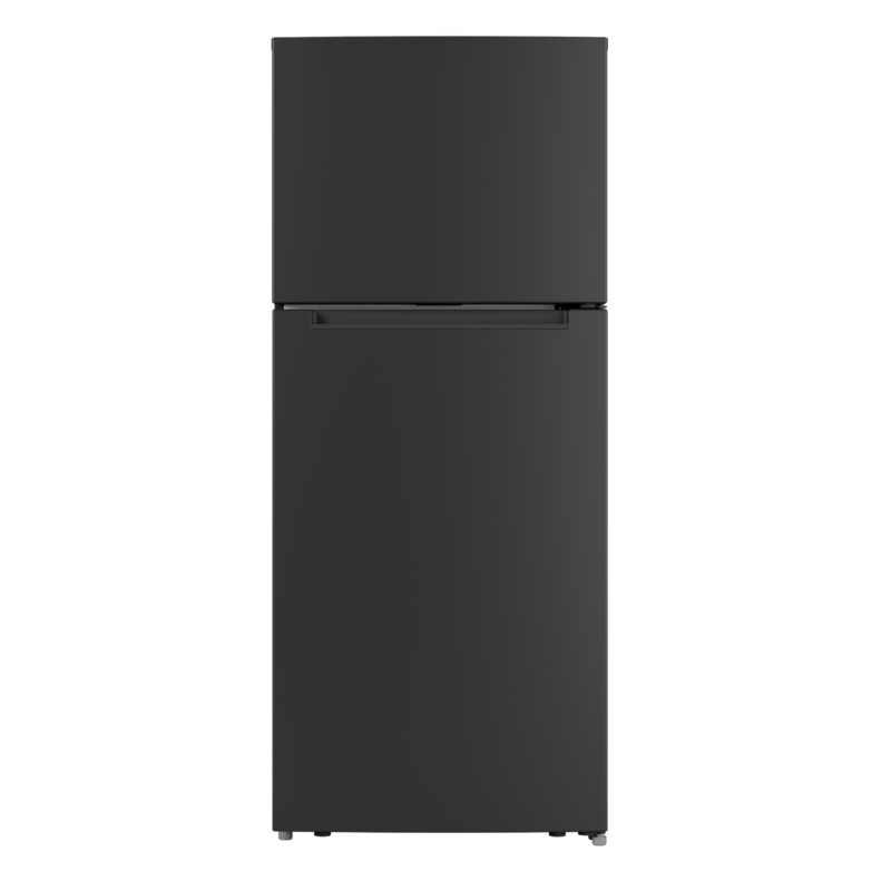 ELEMENT APPLIANCE 27.7-Inch 17.6 Cu. Ft. Top Freezer Refrigerator - Black (ENR18TFGCB)