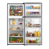 ELEMENT APPLIANCE 27.7-Inch 17.6 Cu. Ft. Top Freezer Refrigerator - Black (ENR18TFGCB)