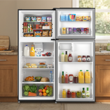 ELEMENT APPLIANCE 27.7-Inch 17.6 Cu. Ft. Top Freezer Refrigerator - Black (ENR18TFGCB)
