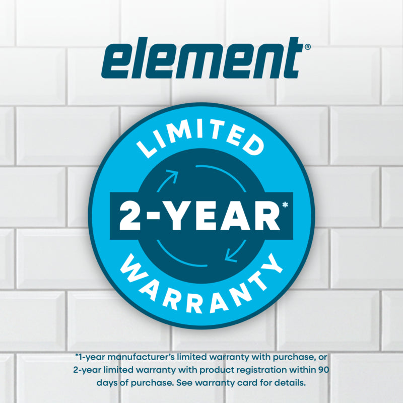 ELEMENT APPLIANCE 27.7-Inch 17.6 Cu. Ft. Top Freezer Refrigerator - Black (ENR18TFGCB)