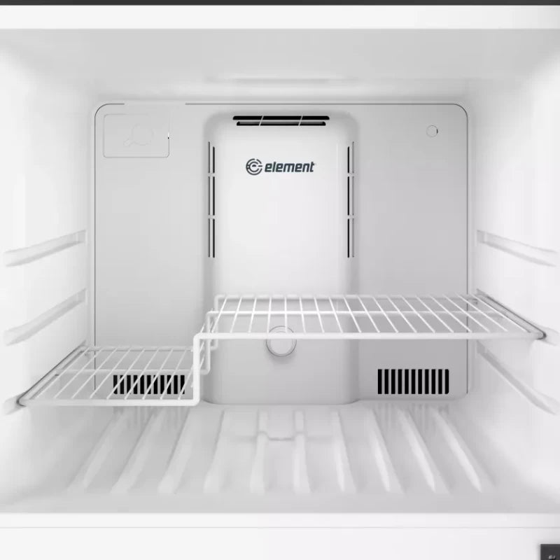 ELEMENT APPLIANCE Element 17.6 cu. ft. Top Freezer Refrigerator - Black -  (ENR18TFGCB)